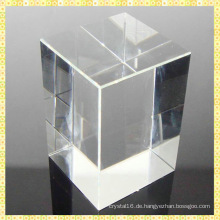 Großhandel K9 Blank Crystal Glas Block Cube Crystal Briefbeschwerer